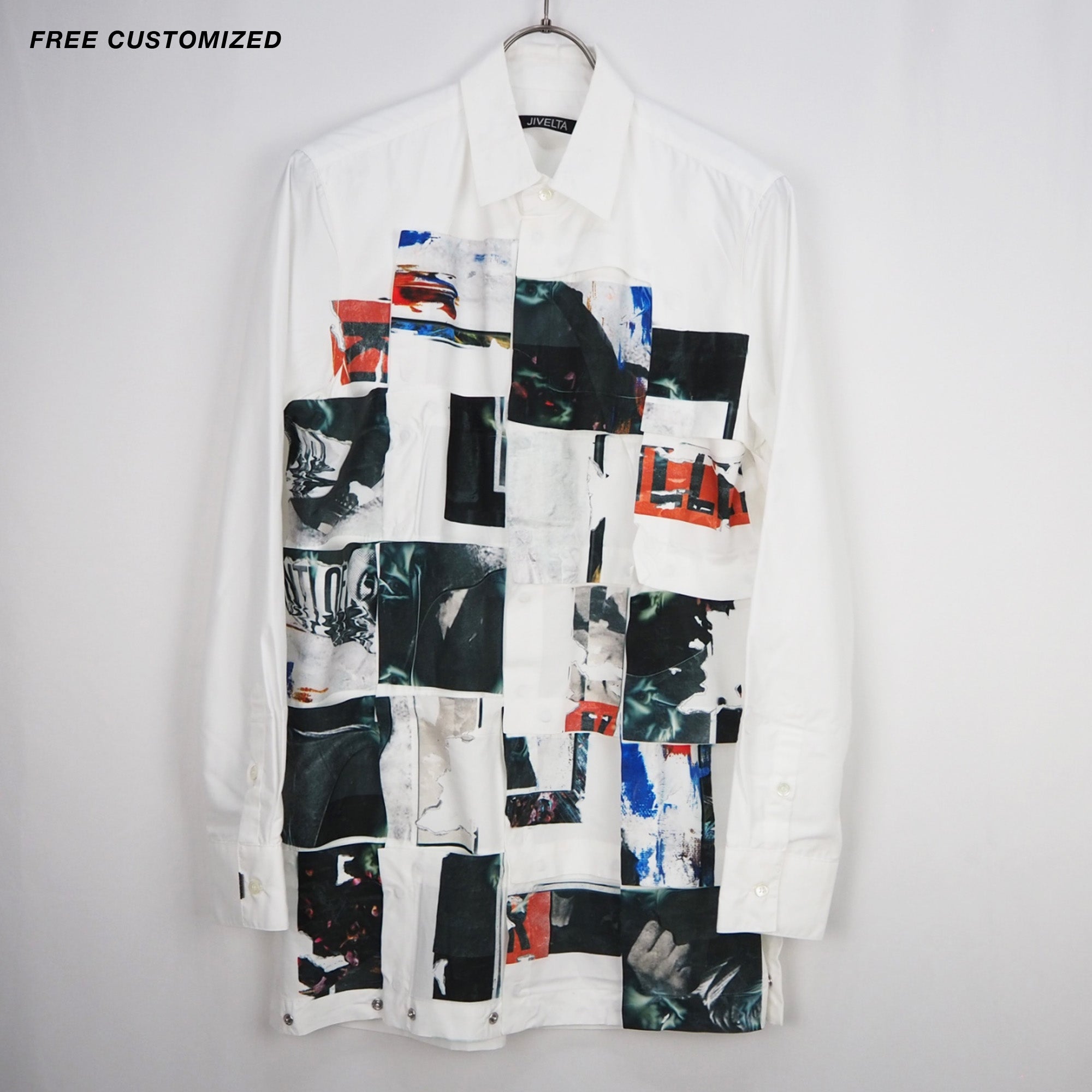 PANEL PRINTED SHIRT